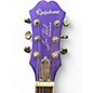 Used Epiphone Tommy Thayer Les Paul Standard Purple Solid Body Electric Guitar