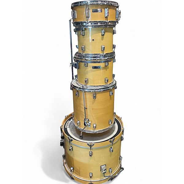 Used Taye Drums 5 Piece PRO X Yellow Drum Kit