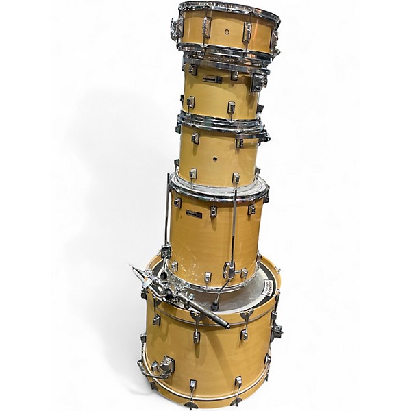 Used Taye Drums 5 Piece PRO X Yellow Drum Kit