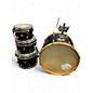 Used Gretsch Drums 4 Piece Renown Maple Trans Black Lacquer Drum Kit thumbnail