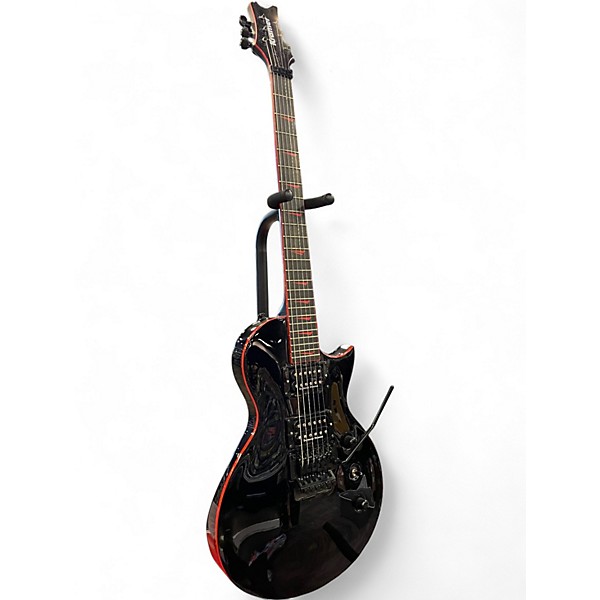 ギター KRAMER Assault 220 Black Used Kramer Assault 220 Black and Red Solid Body Electric