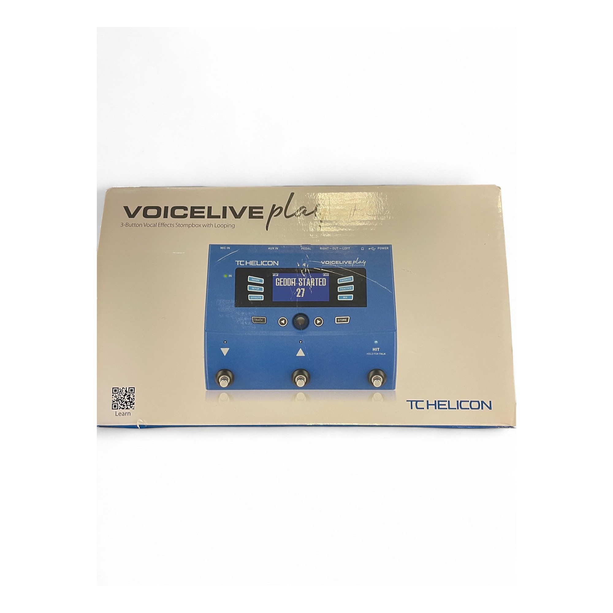 付属品完備 TC-Helicon Voice Live Play エフェクター Amazon.com: TC Helicon Voice Live Play Vocal Effects