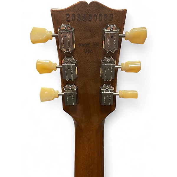 Used Gibson Les Paul Standard Gold Solid Body Electric Guitar