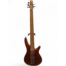 Used Ibanez SR505 5 String Natural Electric Bass Guitar