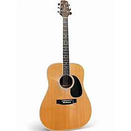 Used Takamine EF360S Natural Acoustic Electric Guitar