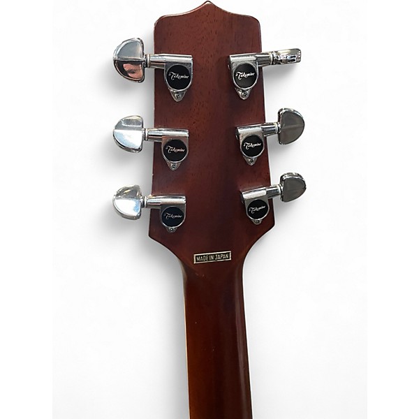 Used Takamine EF360S Natural Acoustic Electric Guitar