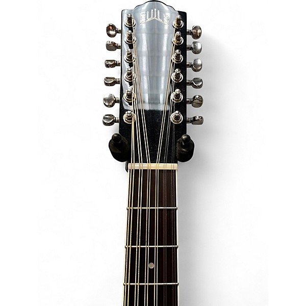 Used Guild F2512E Deluxe 2 Color Sunburst 12 String Acoustic Electric Guitar