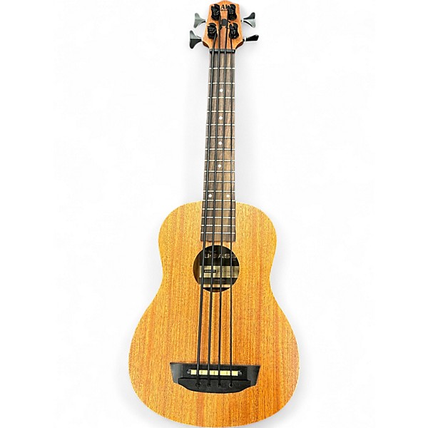 Used Kala Exotic Mahogany U-Bass Natural Acoustic Bass Guitar