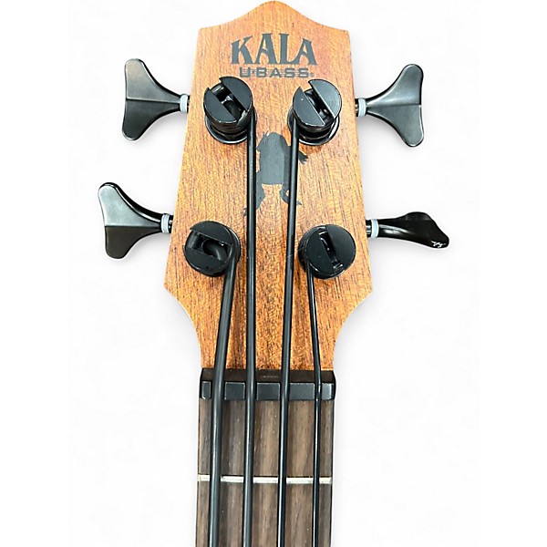 Used Kala Exotic Mahogany U-Bass Natural Acoustic Bass Guitar