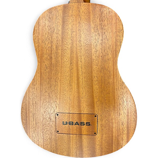 Used Kala Exotic Mahogany U-Bass Natural Acoustic Bass Guitar