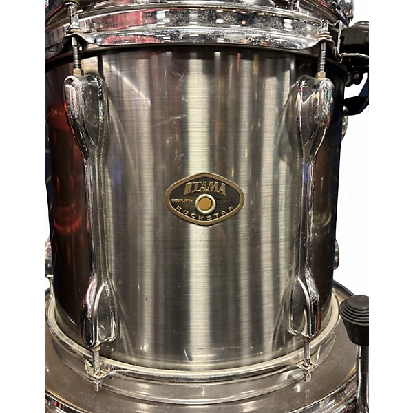Used TAMA 5 Piece Rockstar CHROME WRAP Drum Kit