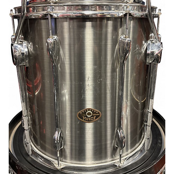Used TAMA 5 Piece Rockstar CHROME WRAP Drum Kit
