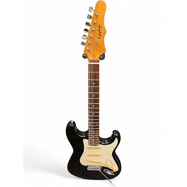 Used Epiphone S310 Black Solid Body Electric Guitar