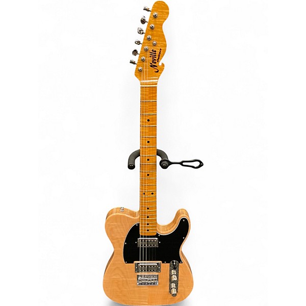 Used Neville Custom Blonde Solid Body Electric Guitar