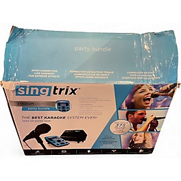 Used Singtrix Party Bundle Karaoke System Sound Package