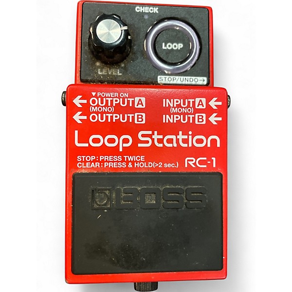 Used BOSS RC1 Loop Station Pedal | Guitar Center