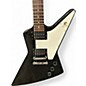 Vintage 1990 Gibson Explorer Ebony Solid Body Electric Guitar