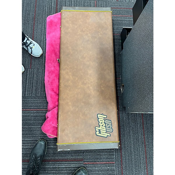 Vintage 1990 Gibson Explorer Ebony Solid Body Electric Guitar