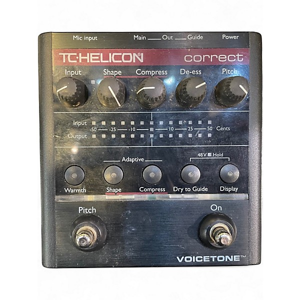 Used TC Helicon VoiceTone Correct Vocal Processor