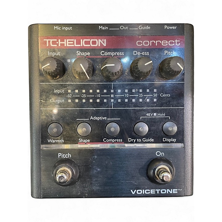 TC-HELICON Voicetone Correct エフェクター ボーカル TC Helicon VOICETONE Correct ボーカルエフェクター