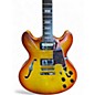 Used D'Angelico Premier Series DC 2 Color Sunburst Hollow Body Electric Guitar