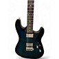 Used Sterling by Music Man Sabre Deep Blue Burst Solid Body Electric Guitar