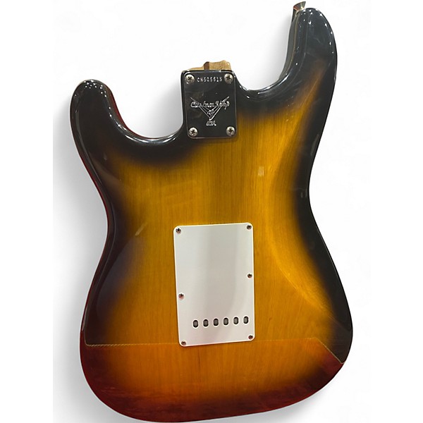 Used 1996 Fender Custom Shop 1954 Stratocaster 2 Tone Sunburst Solid Body Electric Guitar