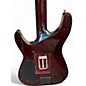 Used Schecter Guitar Research HELLRAISER C1 FRS Black Cherry Solid Body Electric Guitar