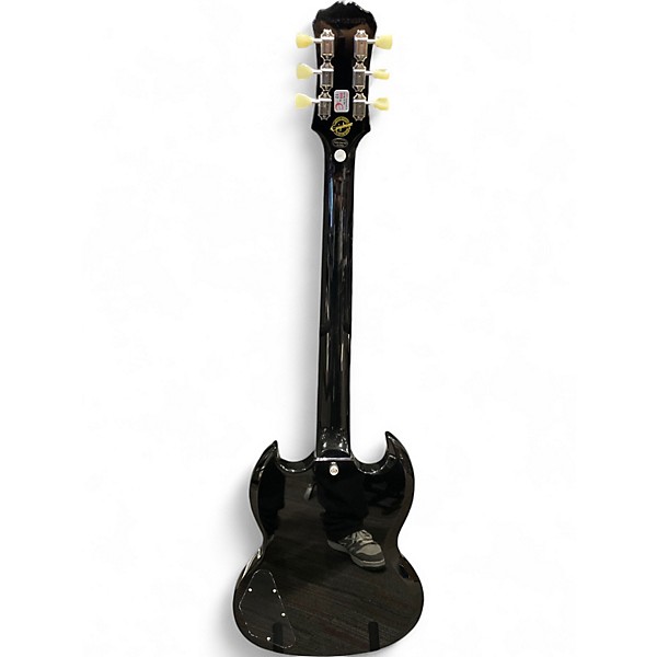 Used Epiphone SG Pro Black Solid Body Electric Guitar Black