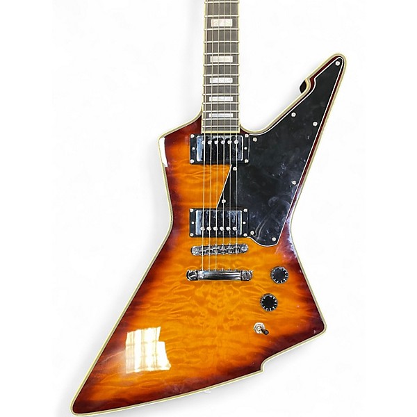 Used Schecter Guitar Research E1 Sunburst Solid Body Electric Guitar