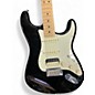 Used Fender American Professional Standard Stratocaster HSS Black Solid Body Electric Guitar