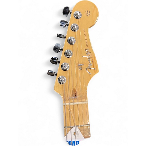 Used Fender American Professional Standard Stratocaster HSS Black Solid Body Electric Guitar