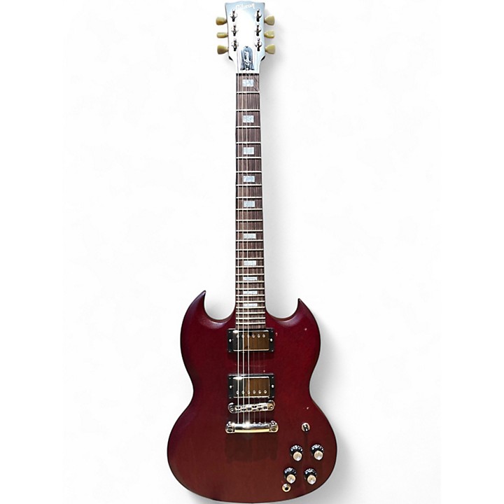 ギター Gibson USA SG FADED 2017 T worn cherry Gibson SG Faded 2017 T - Worn Cherry with Gig Bag | Sweetwater