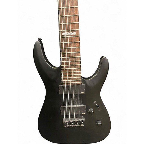 Used ESP LTD H-308 Matte Black Solid Body Electric Guitar