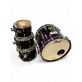 Used Pearl 4 Piece Master Studio Midnight fade Drum Kit