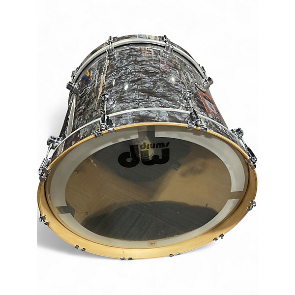 Used DW 4 Piece Performance Series Black Diamond Drum Kit