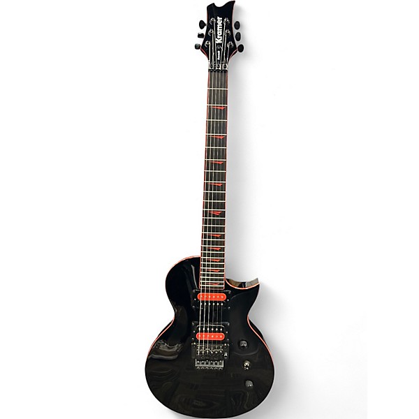 Used Kramer Assault 220 Black and Red Solid Body Electric