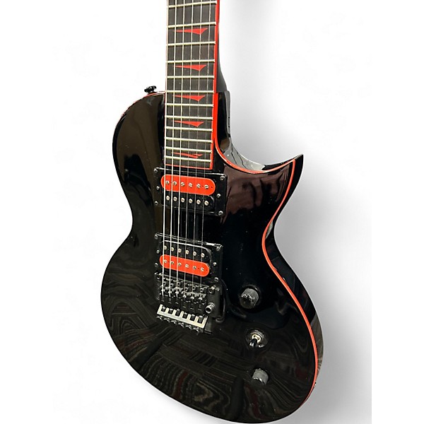 Used Kramer Assault 220 Black and Red Solid Body Electric