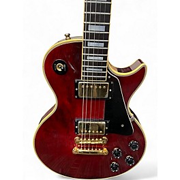 Vintage 1978 Gibson Les Paul Custom WINE RED Solid Body Electric Guitar