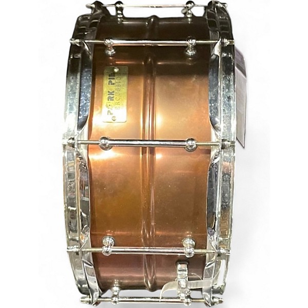 Used Pork Pie USA 14in 14x6.5 Brass Shell Snare Brass Drum