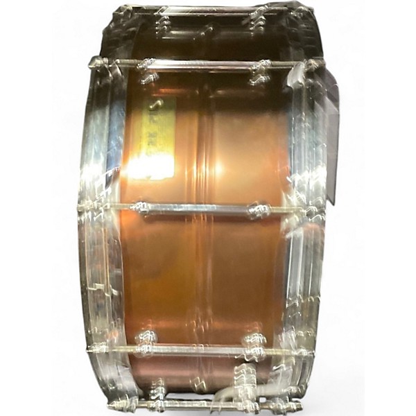 Used Pork Pie USA 14in 14x6.5 Brass Shell Snare Brass Drum