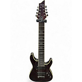 Used Schecter Guitar Research Hellraiser Special C8 Trans Red Solid Body Electric Guitar