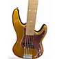 Used Fad corona P5 Gold Electric Bass Guitar