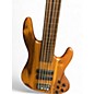 Used Fad SR custom fretless Natural Electric Bass Guitar