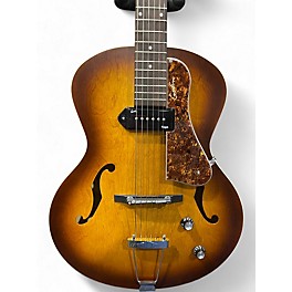 Used Godin 5th Avenue Kingpin P90 cognac burst Hollow Body Electric Guitar