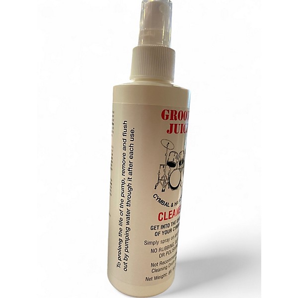 Used Groove Juice Brand New Bottle Cymbal Cleaner