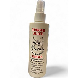 Used Groove Juice Brand New Bottle Cymbal Cleaner