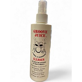 Used Groove Juice Brand New Bottle Cymbal Cleaner