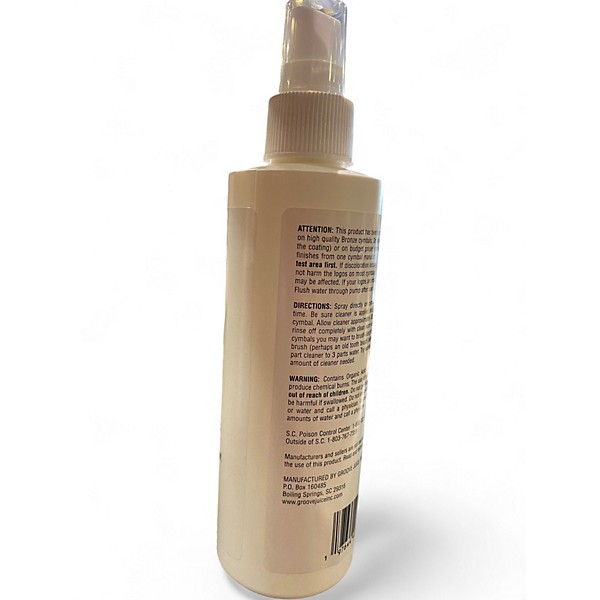 Used Groove Juice Brand New Bottle Cymbal Cleaner