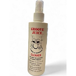 Used Groove Juice Brand New Bottle Cymbal Cleaner